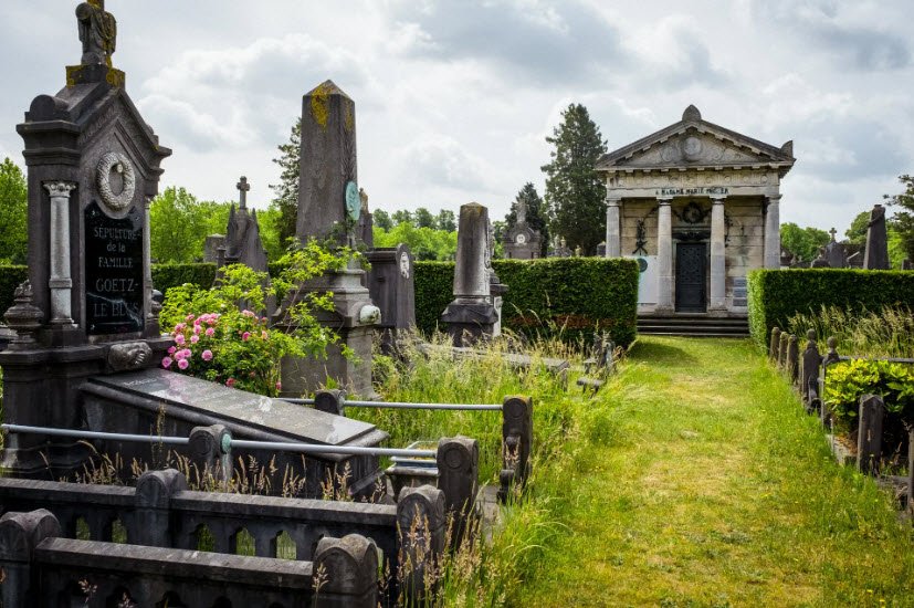 Cemetery Schoonselhof, Antwerp, Belgium